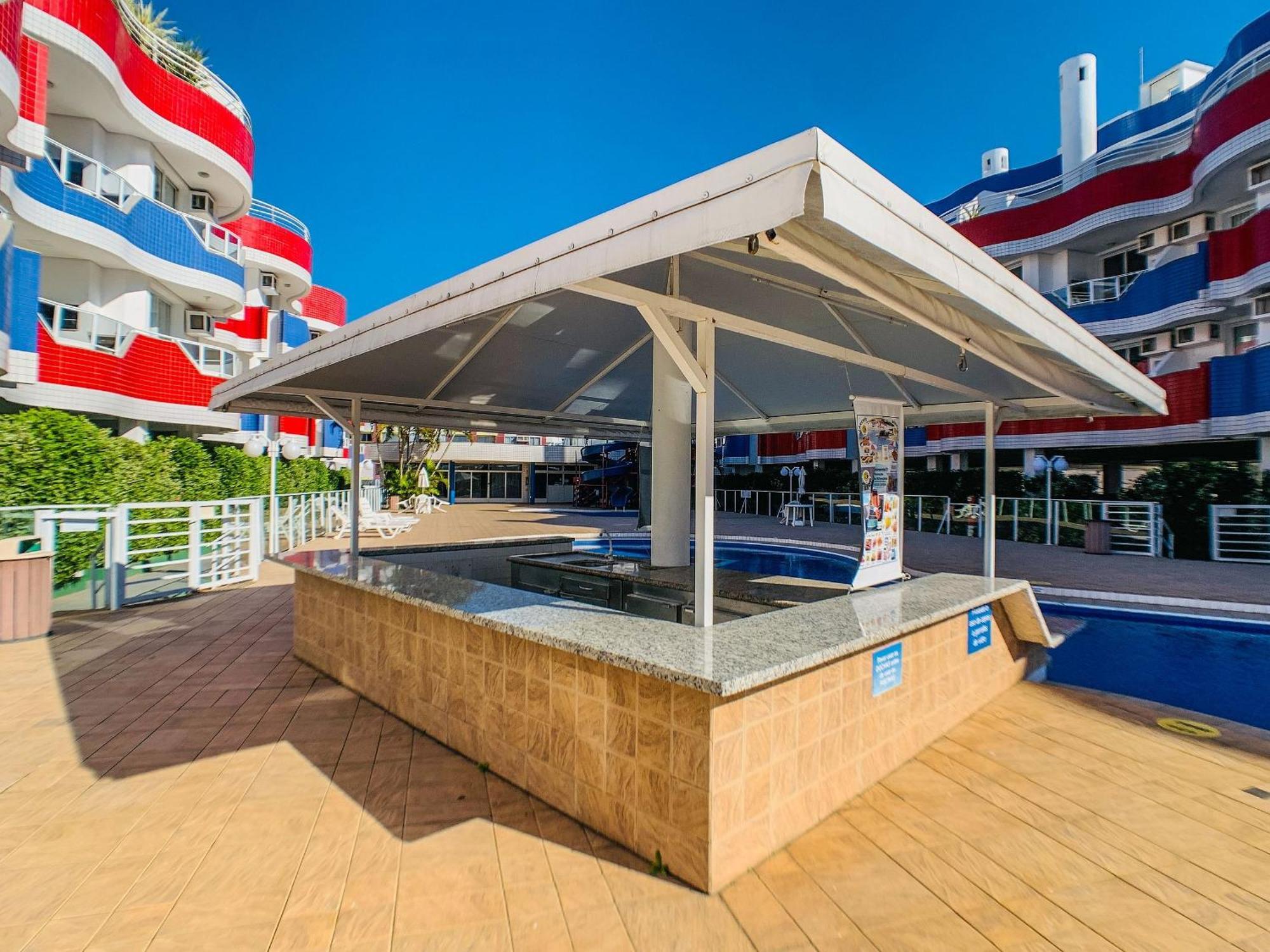 Apto Com 2 Quartos Para 7 Pessoas - Ky01H Florianópolis Exterior foto