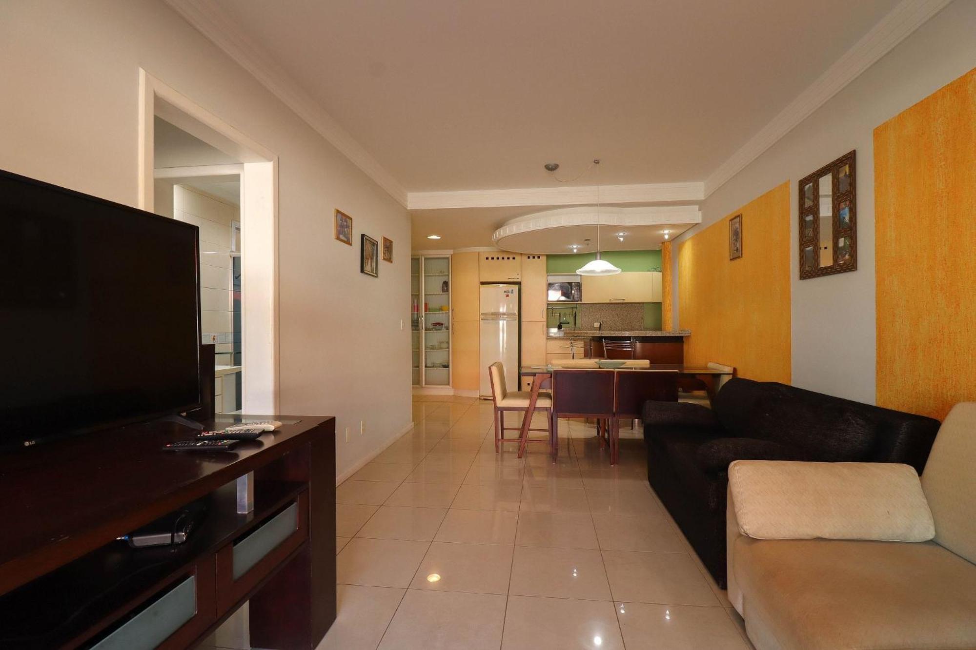 Apto Com 2 Quartos Para 7 Pessoas - Ky01H Florianópolis Exterior foto